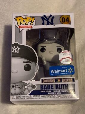 Babe Ruth MLB New York Yankees Funko Pop #04 in Box. Never Opened